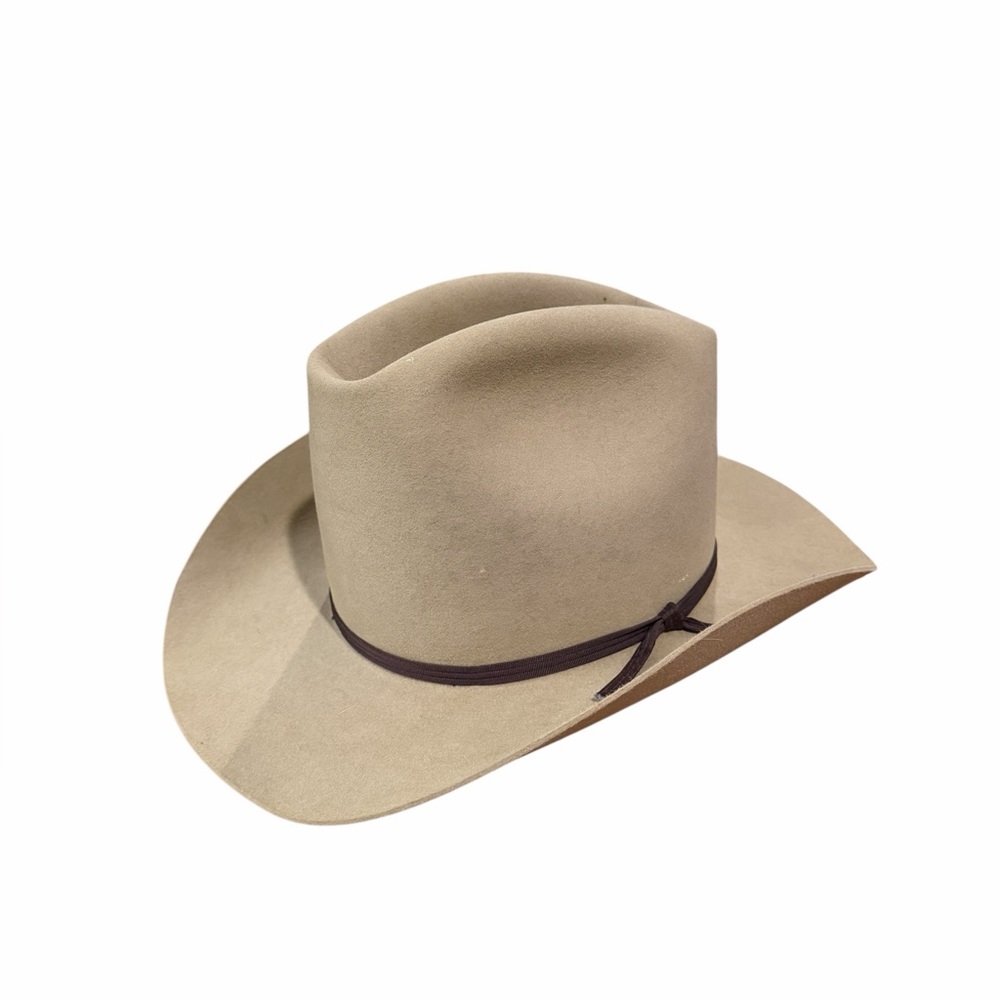 Vintage Biltmore Silver Buckle Western Cowboy Hat